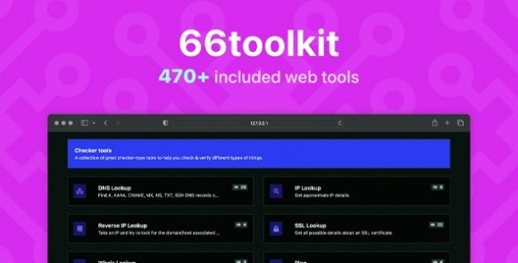 66toolkit Ultimate Web Tools System SaaS Nulled