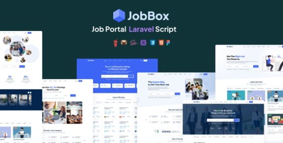 JobBox Laravel Job Portal Multilingual System Nulled