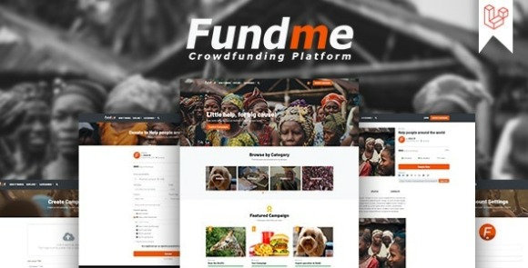 Fundme Crowdfunding Platform PHP Script