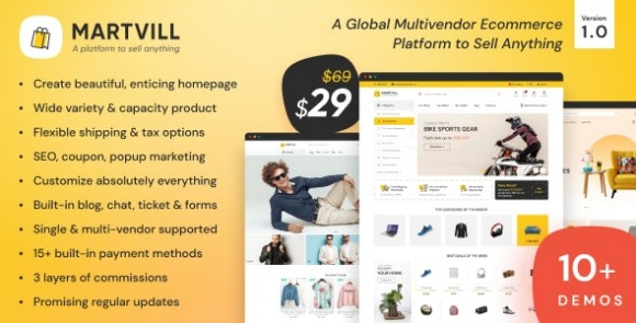 Martvill Global Multivendor Ecommerce Platform