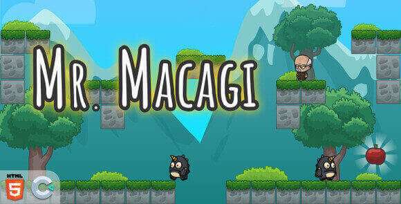 Mr Macagi HTML5 Platform Game