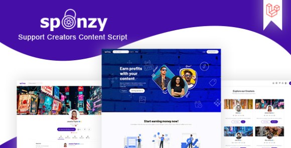 Sponzy Support Creators Content Script