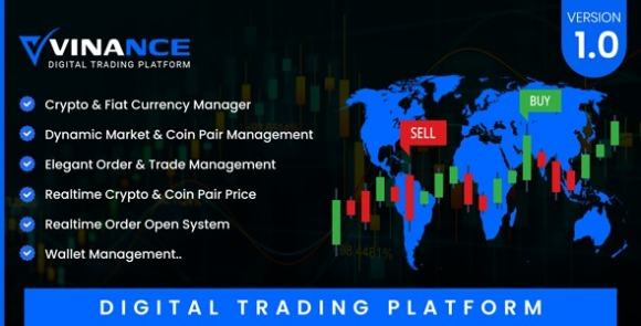 Vinance Digital Trading Platform Script