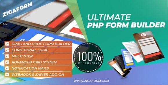 Zigaform PHP Form Builder Contact and Survey Nulled Script