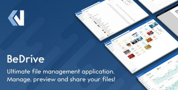 BeDrive File Sharing and Cloud Storage Script