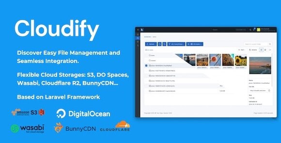 Cloudify Self-Hosted File Manager and Cloud Storage Nulled Script