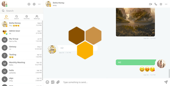 Clover Real-Time Messaging Audio and Video Conferencing