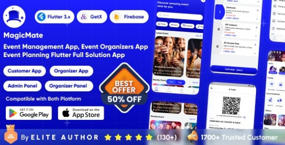 MagicMate Multivendor Ticket Booking Management App Event Ticket Booking Source