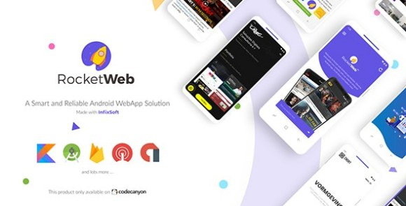 RocketWeb Configurable Android WebView App Template