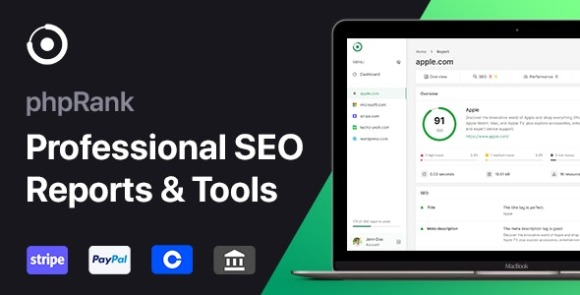 phpRank SEO Reports and Tools Platform SaaS Nulled Download