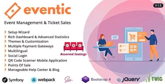 Eventic Ticket Sales and Event Management System