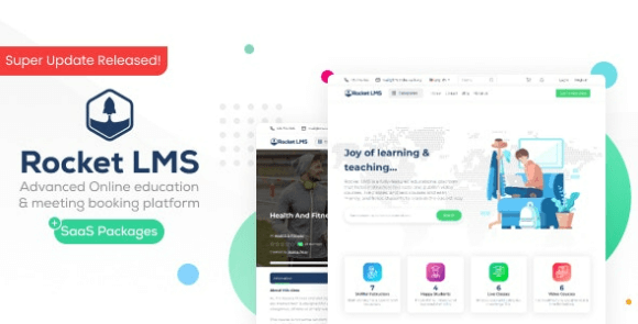 Rocket LMS Learning Management System Nulled Script