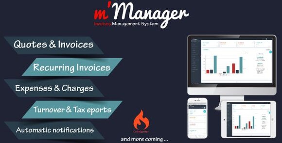 mManager Invoices Management System Script