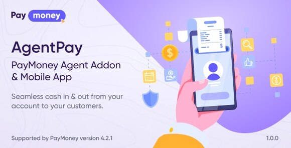 AgentPay PayMoney Agent Addon and Mobile App