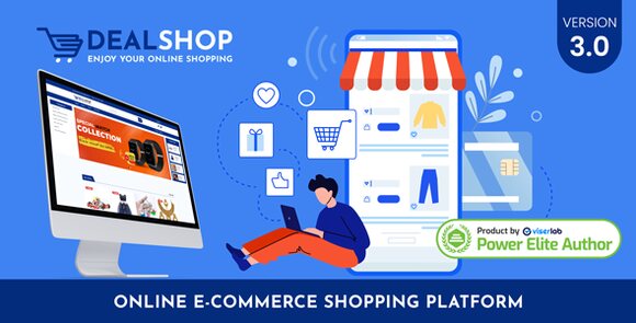 DealShop Online Ecommerce Shopping Platform Script