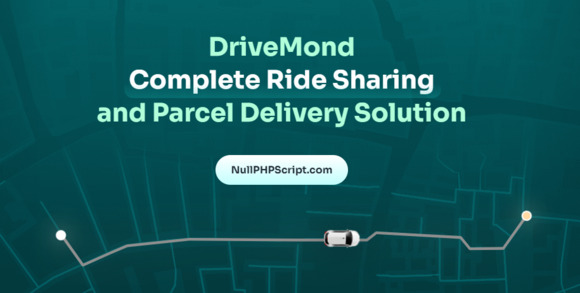 DriveMond Complete Ride Sharing and Parcel Delivery Solution Nulled