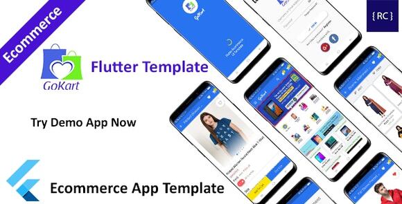 GoKart Flutter E-commerce App Template Flipkart Clone Source