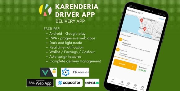 Karenderia Driver App Source