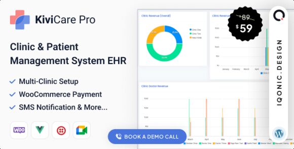 KiviCare Pro Clinic Patient Management System EHR Addon