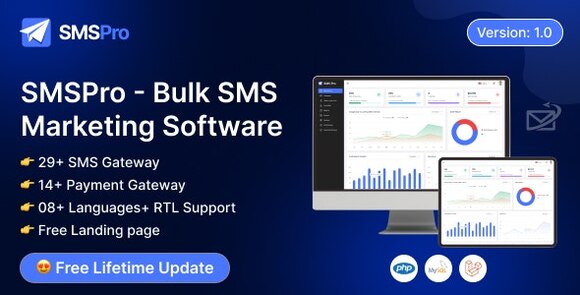 SMS Bulk SMS Marketing Software Script