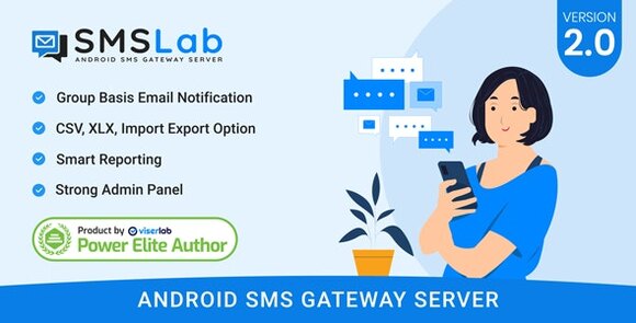 SMSLab Android Based SMS Gateway Server Nulled