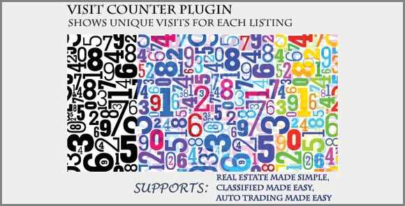 Visit Counter Classifieds Plugin