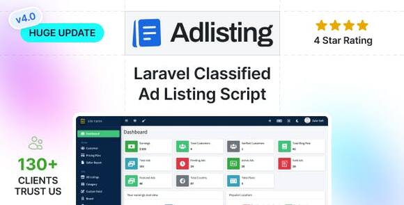 Adlisting Buy Sell Classified Ads Marketplace Laravel Script