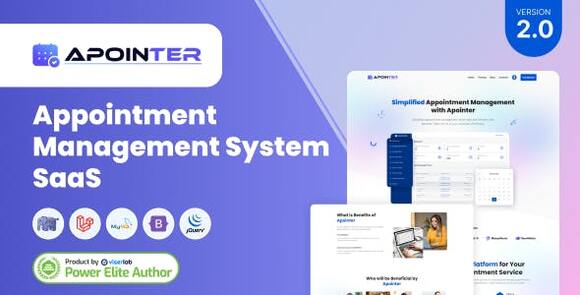 Apointer Appointment Management System SaaS Nulled