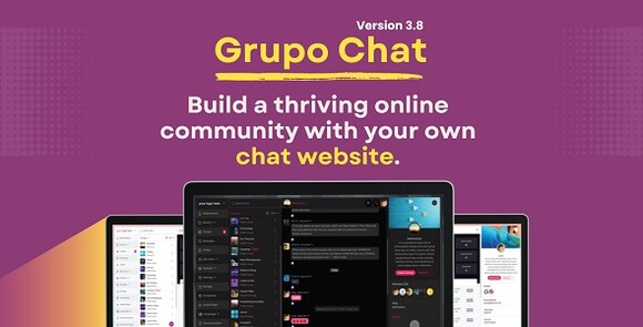 Grupo Chat Chat Room and Private Chat Script