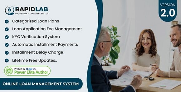 RapidLab Online Loan Management System Nulled