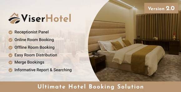 ViserHotel Ultimate Hotel Booking Solution Nulled