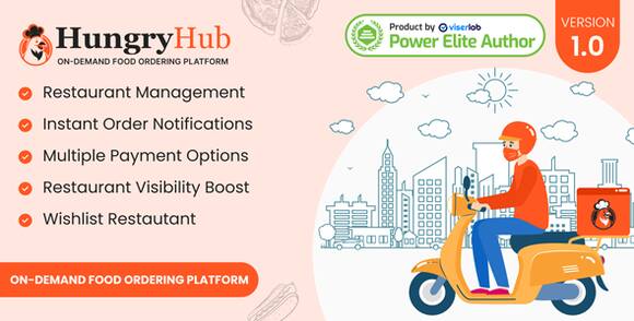 HungryHub On Demand Food Ordering Platform Nulled Script